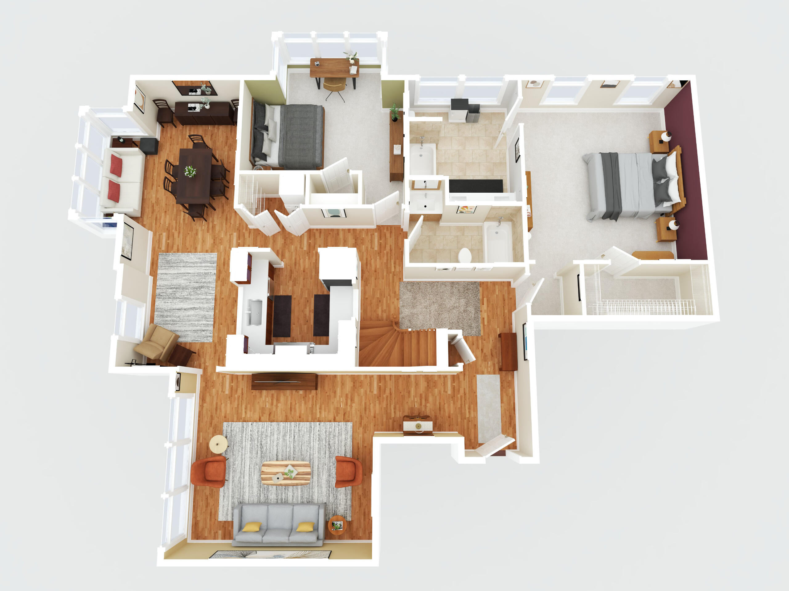 3D floor plan